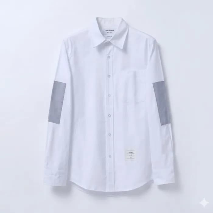 [톰브라운]Thom Browne Mens Strap Cotton Tshirts - 톰브라운… - 1