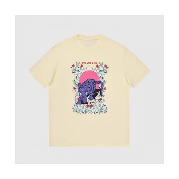 [매장판]Gucci 2021 Mm/Wm Logo Short Sleeved Tshirts -… - 1