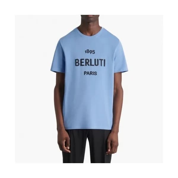 [벨루티]Berluti 2021 Mens Classic Short Sleeved Tshir… - 1
