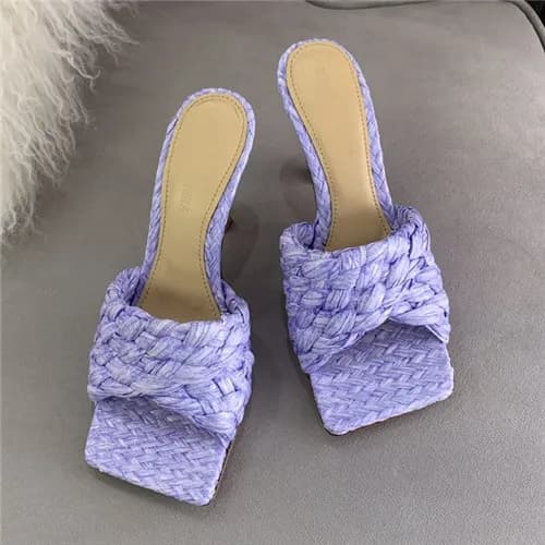Bottega Veneta 2021 Women's Weaving High Heel … - 1