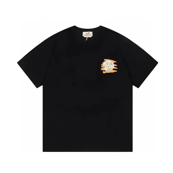 [에르메스]Hermes 2023 Mens Crew-neck Short Sleeved Tsh… - 1
