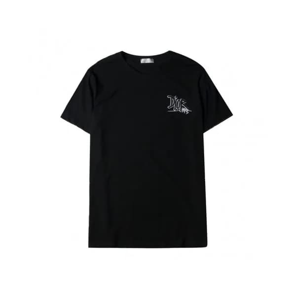 Dior Mm/Wm Casual Crew-neck Short Sleeved Tshirts… - 1