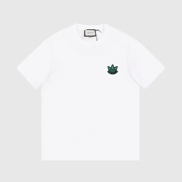 구찌 남/녀 화이트 크루넥 반팔티 - Unisex White Tshirts - guc048… - 1