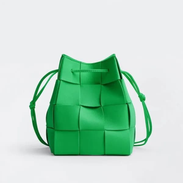 보테가 여성 그린 버킷백 - Womens Green Bucket Bag - bv0321x - 1