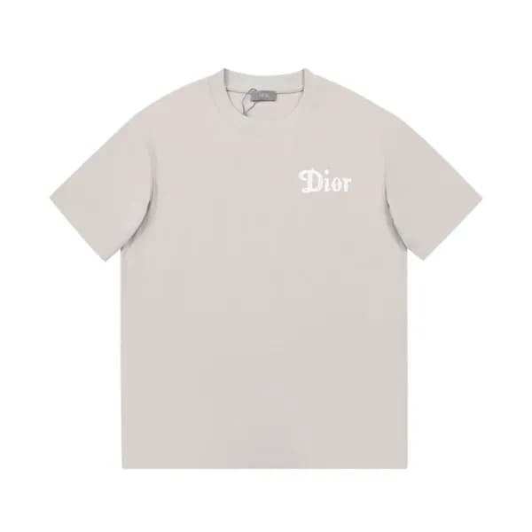 디올 남성 그레이 크루넥 반팔티 - Mens Gray Tshirts - dio02027x - 1