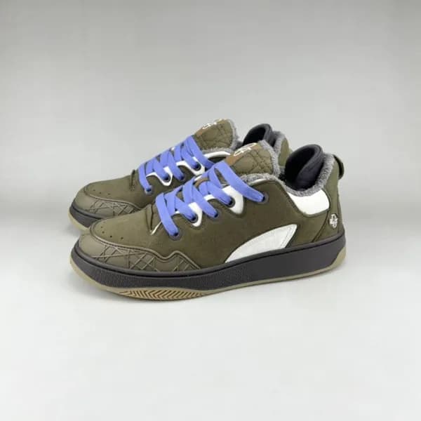 디올 남성 캐쥬얼 카키 스니커즈 - Dior Mens Khaki Sneakers - dio… - 1