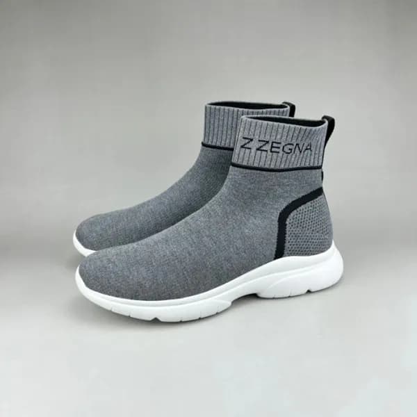 에르메네질도 제냐 남성 그레이 스니커즈 - Ermenegildo Zegna Mens Gra… - 1