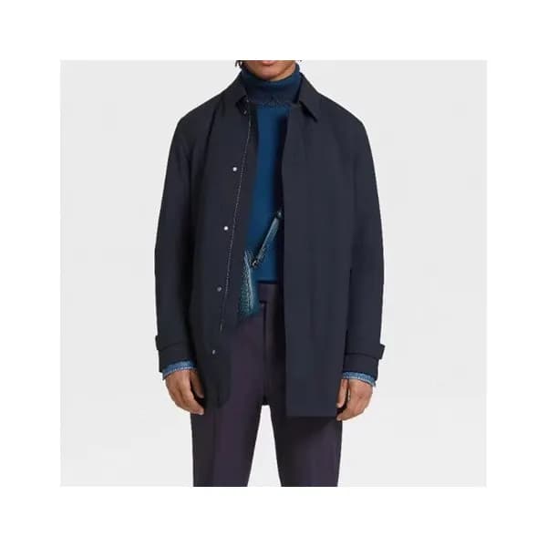 에르메네질도 제냐 남성 네이비 코트 - Ermenegildo Zegna Mens Navy … - 1