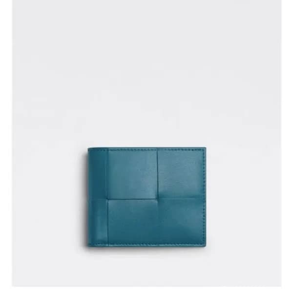 보테가베네타 남성 블루 지갑 - Bottega Veneta Mens Blue Wallets… - 1
