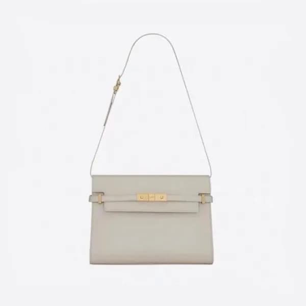 입생로랑 여성 화이트 숄더백 - Saint Laurent Womens White Shoul… - 1
