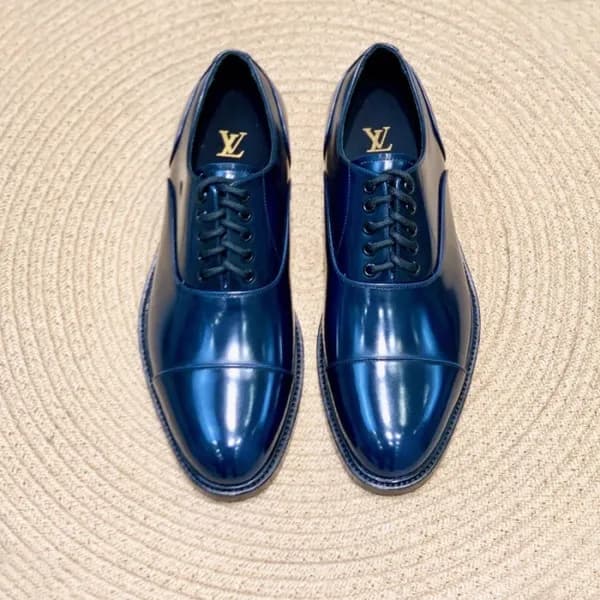 루이비통 남성 블랙 옥스퍼드 - Louis vuitton Mens Black Oxford … - 1