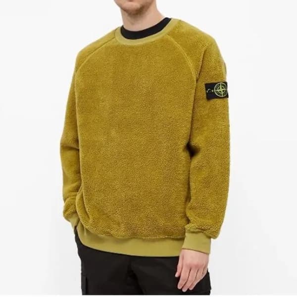 스톤아일랜드 남성 모던 그린 맨투맨 - Stone Island Mens Green Tshi… - 1