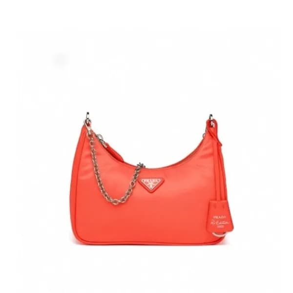 프라다 여성 레드 호보백 - Prada Womens Red Hobo Bag - pr162x - 1