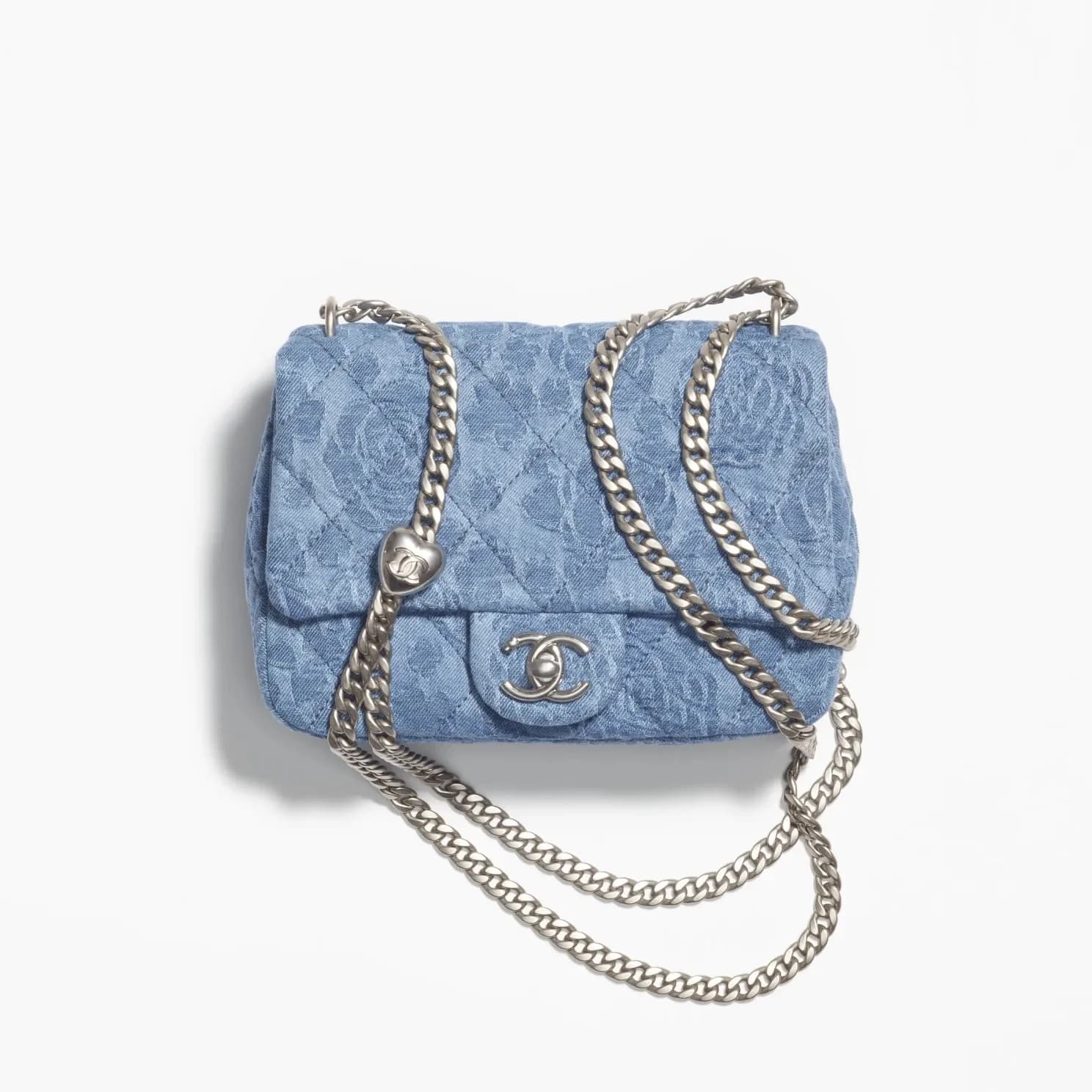 샤넬 여성 블루 체인백 - Chanel Womens Blue Cross Bag - ch72… - 1