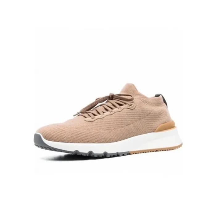 브루넬로쿠치넬리 남성 베이지 스니커즈 - Brunello Cucinelli Mens Bei… - 1