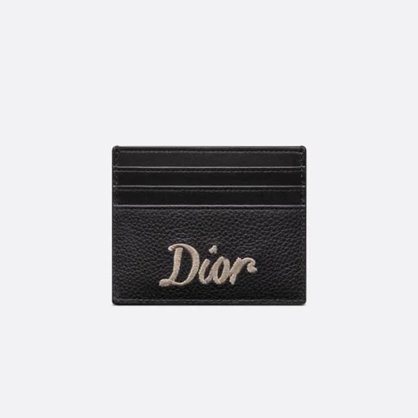 디올 남성 블랙 카드 지갑 - Dior Mens Black Card Wallets - di… - 1