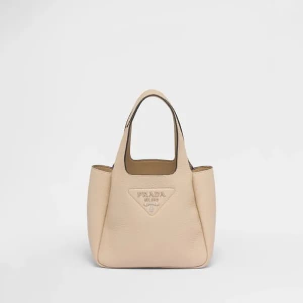 프라다 여성 베이지 버킷백 - Prada Womens Beige Bucket Bag - p… - 1