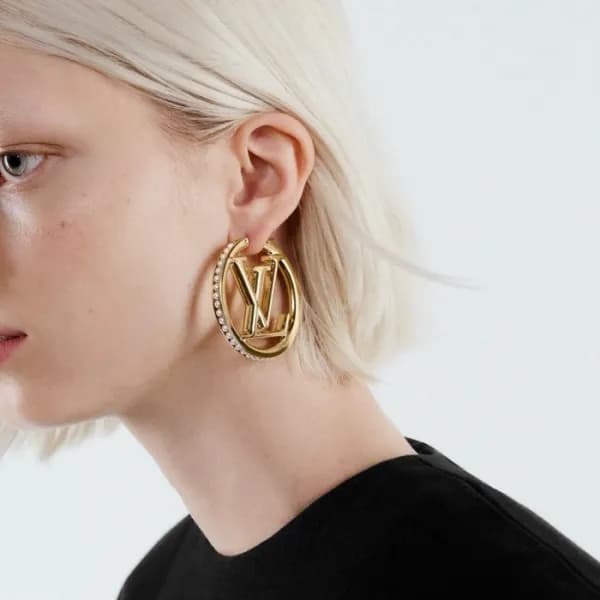 루이비통 여성 골드 이어링 - Louis vuitton Womens Gold Earring… - 1