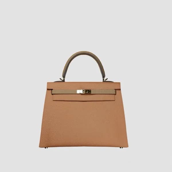 매장판 에르메스 여성 골드 켈리 백 - Hermes Womens Gold Kelly25 … - 1