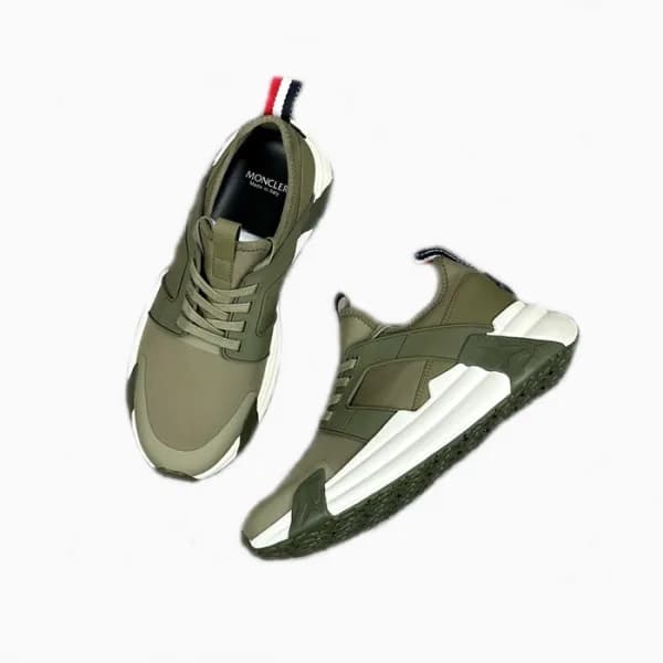 몽클레어 남성 카키 스니커즈 - Moncler Mens Khaki Sneakers - mo… - 1