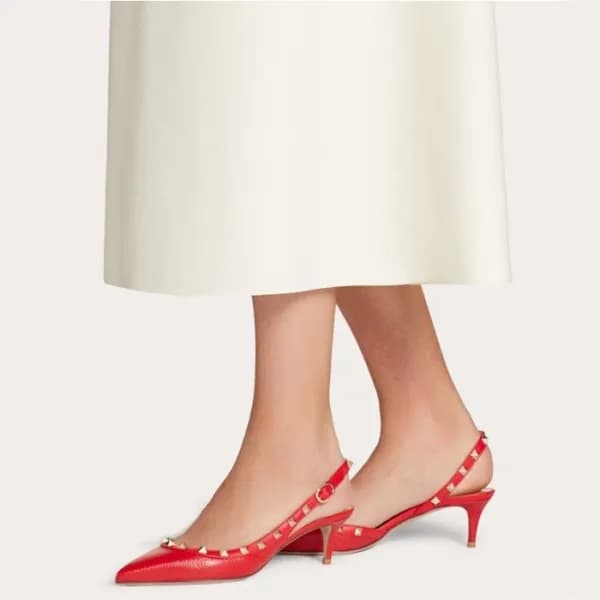 발렌티노 여성 레드 하이힐 - Valentino Womens Red High-heels -… - 1