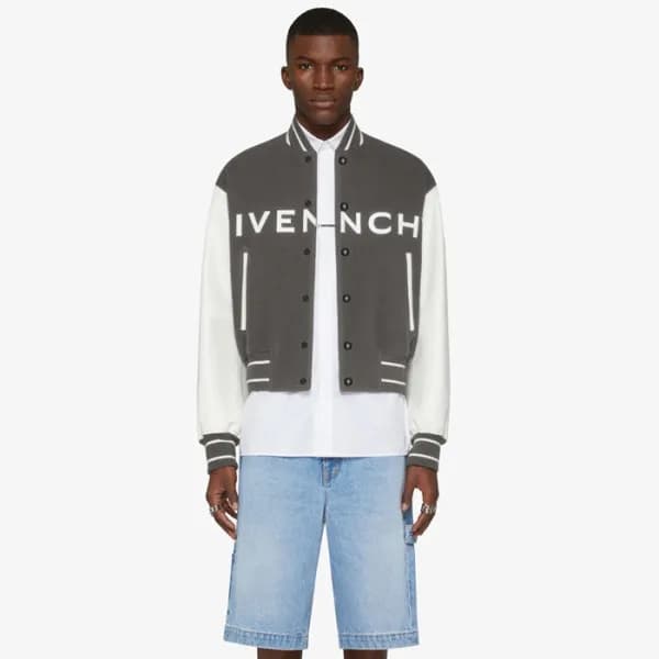 지방시 남성 가죽 자켓 - Givenchy Mens Leather Jacket - gic1… - 1