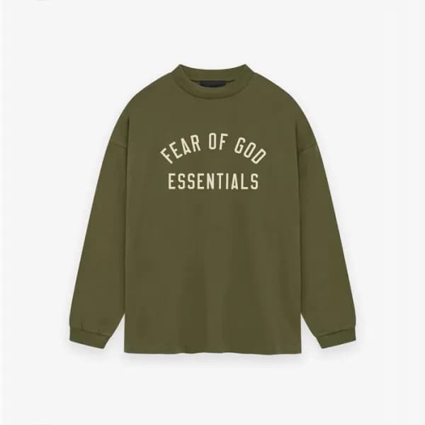 피어오브갓 남성 라운드 긴팔티 - Fear of god Mens Round Tshirt -… - 1