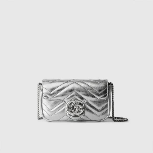 구찌 여성 GG 미니 마몬트 백 - Gucci Womens GG Mini Marmont -… - 1