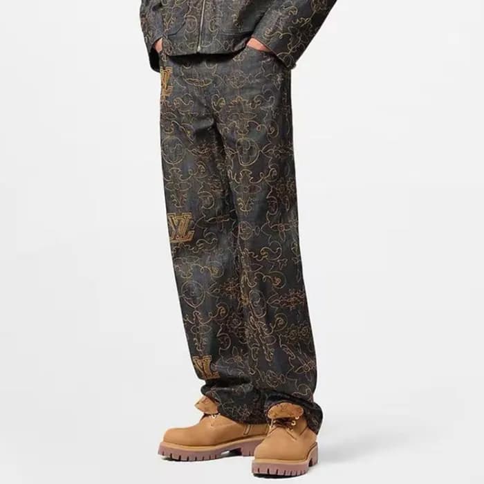 루이비통 남성 캐쥬얼 청바지 - Louis vuitton Mens Casual Jeans … - 1
