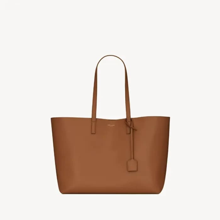 입생로랑 남/녀 가죽 쇼핑백 - Saint Laurent Unisex Leather Sho… - 1