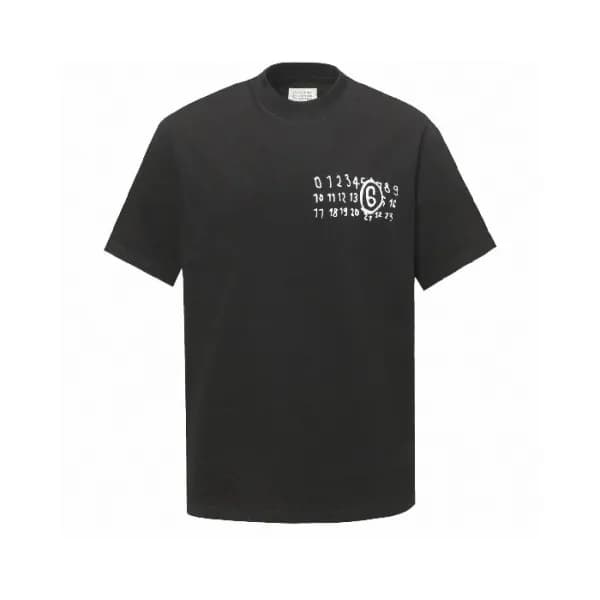 메종 마르지엘라 남성 라운드 반팔 티셔츠 - Maison Margiela Mens Roun… - 1