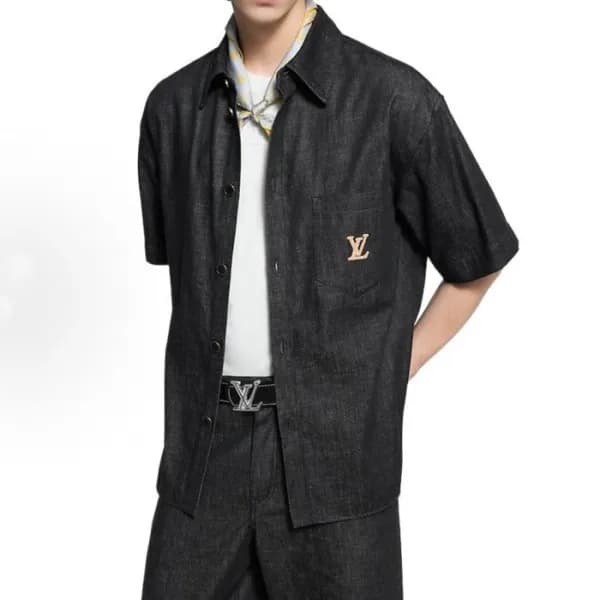 루이비통 남성 반팔 셔츠 - Louis vuitton Mens Polo Shirts - l… - 1