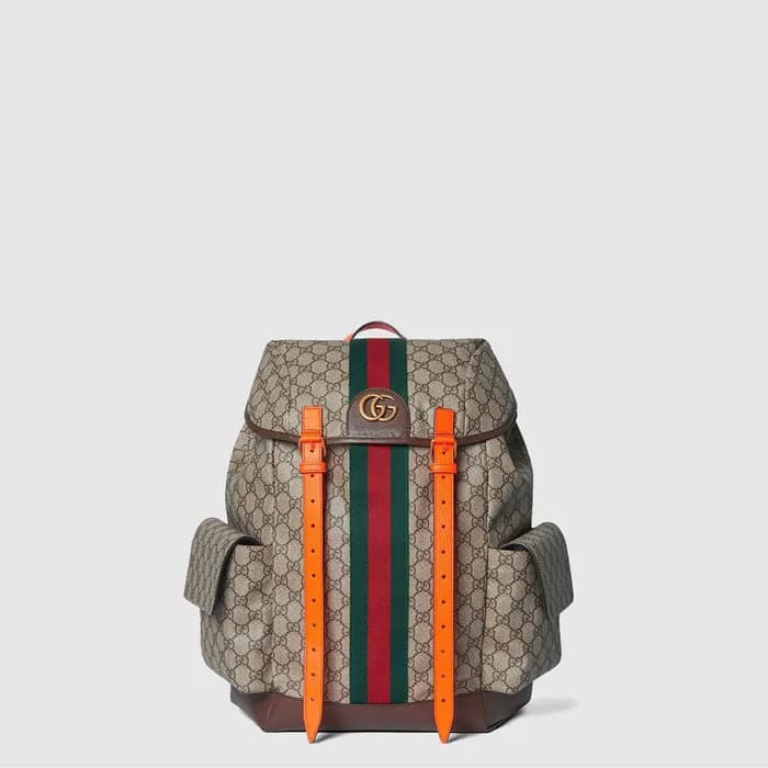구찌 남성 GG 미디엄 백팩 - Gucci Mens GG Medium Backpack - … - 1