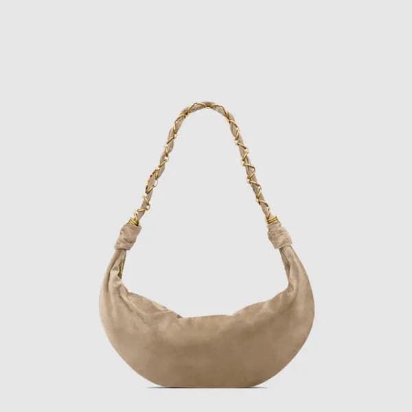 입생로랑 여성 스웨이드 아말리아 호보 - Saint Laurent Womens Suede … - 1