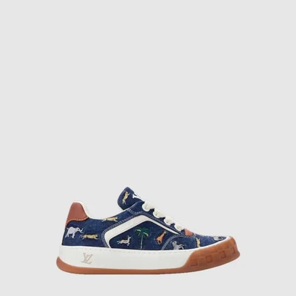 루이비통 남/녀 LV 틸티드 스니커즈 - Louis vuitton Unisex LV Til… - 1