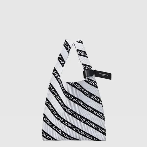 알렉산더 왕 여성 니트 자카드 쇼퍼 백 - Alexander Wang Womens Knit… - 1