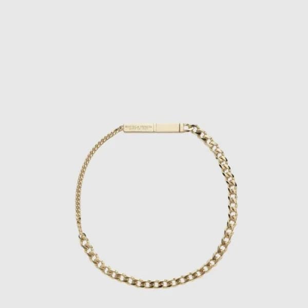 보테가베네타 남/녀 골드 목걸이 - Bottega veneta Unisex Gold Nec… - 1
