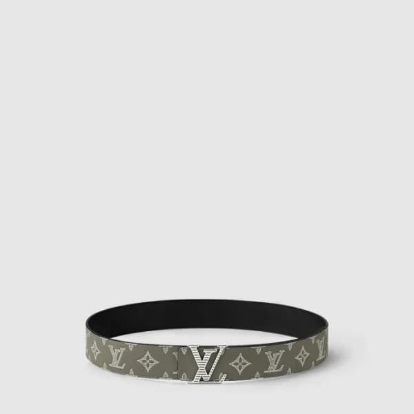 루이비통 남성 양면 가죽 벨트 - Louis vuitton Mens Reversible L… - 1