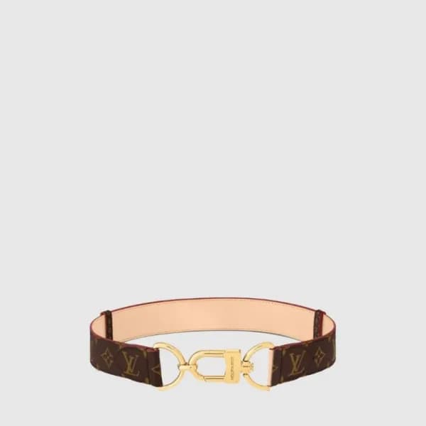루이비통 남성 모노그램 벨트 - Louis vuitton Mens Monogram Belt… - 1