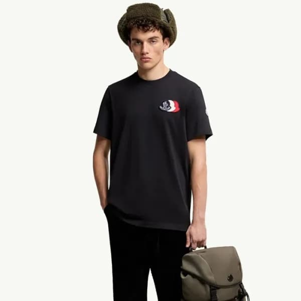 몽클레어 남성 반팔 티셔츠 - Moncler Mens Round Tshirt - moc14… - 1