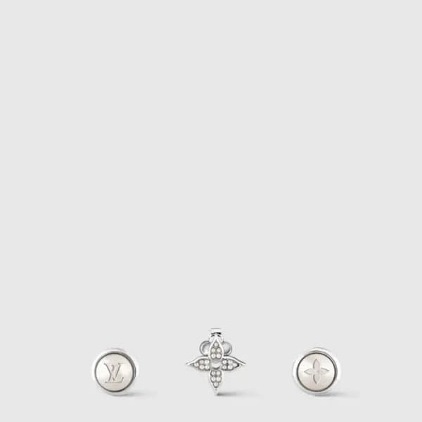 루이비통 남/녀 펄 퓨전 이어링 - Louis vuitton Unisex Pearl Fus… - 1