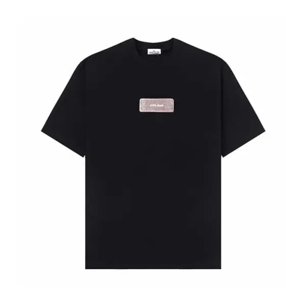 스톤아일랜드 남성 라운드 반팔 티셔츠 - Stone Island Mens Round Tsh… - 1