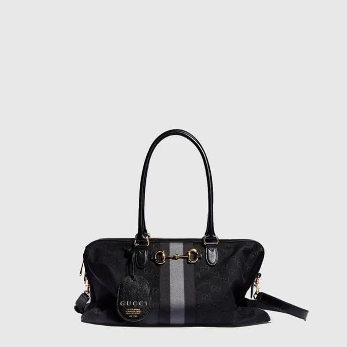 구찌 여성 보르세토 라지 보스턴 백 - Gucci Womens Borsetto Large … - 1