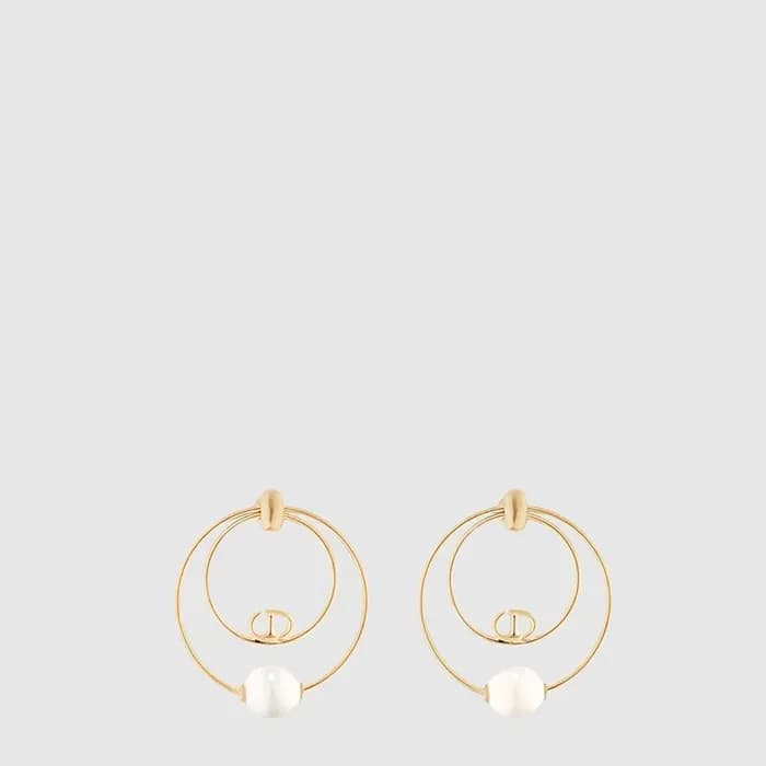 디올 여성 CD 네이비 이어링 - Dior Womens CD Navy Earring - acc9677x - 1