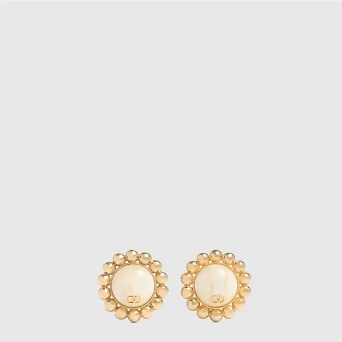 발렌티노 여성 진주 이어링 - Valentino Womens Pearl Earring - acc10379x - 1