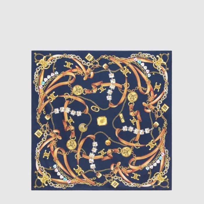 셀린느 여성 트리오페 스퀘어 스카프 - Celine Womens Triomphe Scarf - acc10468x - 1