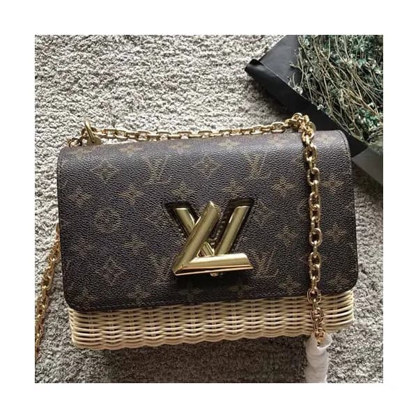 Louis Vuitton Monogram Chain Shoulder Cross Bag,19… - 1