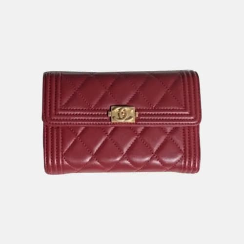 Chanel 2018 LeBoy Lambskin wallet A80285- 샤넬 램스킨 중… - 1