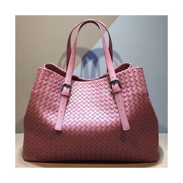 Bottega Veneta Leather Pink Women Tote Bag,39cm - … - 1