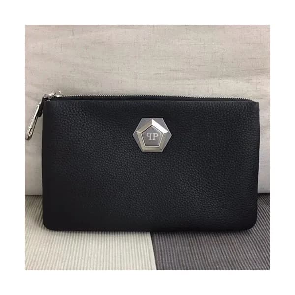 Philipp Plein 2018 Leather Clutch Bag,27cm - 필립플레인… - 1